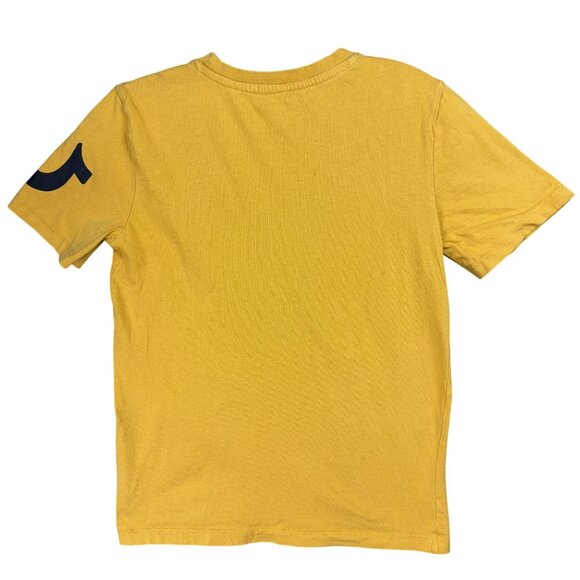 True Religion Gold Graphic T-Shirt Kids M 100% Cotton Casual Short Sleeve - Picture 2 of 9